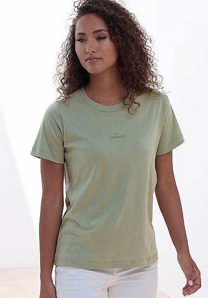Copenhagen Studios T-Shirt "mit dezentem Logoprint vorn", aus softer Jersey günstig online kaufen