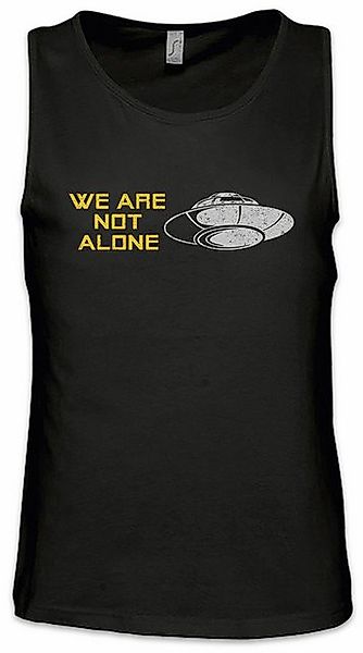 Urban Backwoods Tanktop We Are Not Alone Ärmelloses T-Shirt Fargo Ufo Alien günstig online kaufen