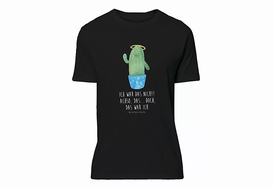 Mr. & Mrs. Panda T-Shirt Kaktus Heilig - Schwarz - Geschenk, Geburstag, Kin günstig online kaufen