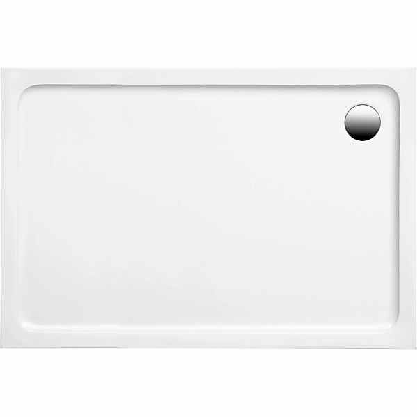 Ottofond Duschwanne Extraflach Aruba Rechteck 120 cm x 90 cm Weiß günstig online kaufen
