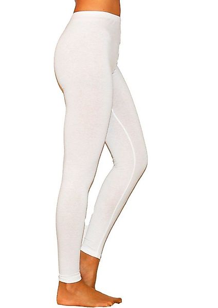 YESET Leggings Thermo Leggings lang Hose Damen Fleece Gamaschen weiss S-34 günstig online kaufen