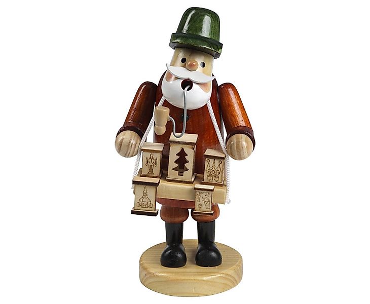 Kaladia Räuchermännchen Laternenhändler - aus Holz - 9,5x8,5x18,5 cm - für günstig online kaufen