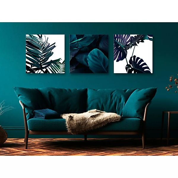 Wandbild Turquoise Nature (3 Parts) XXL günstig online kaufen