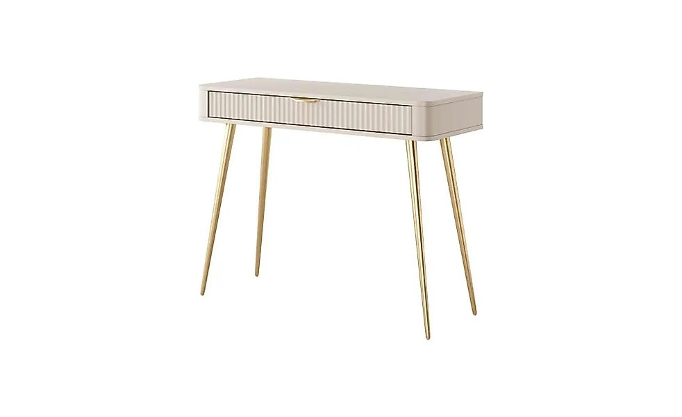 Schminktisch   ¦ beige ¦ Maße (cm): B: 100 H: 78 Tische > Schminktische - H günstig online kaufen