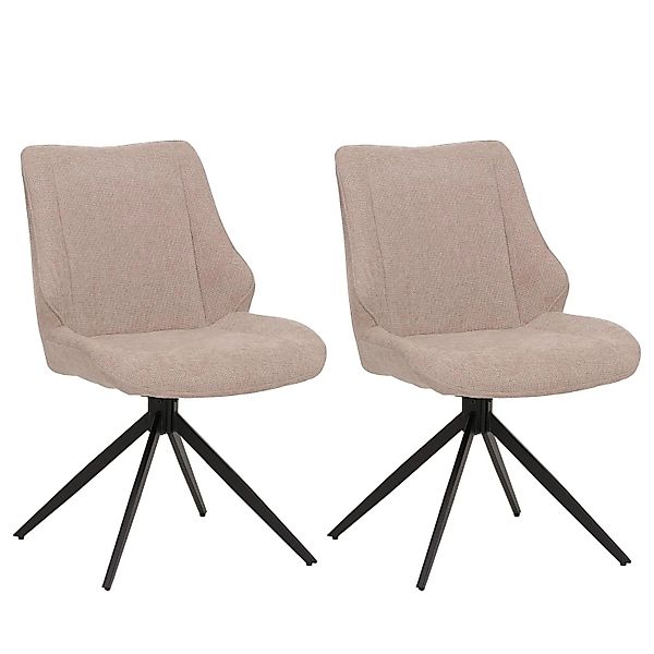 MCW Esszimmerstuhl O48 2er-Set Beige günstig online kaufen