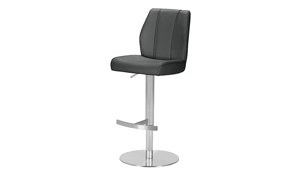 Barhocker  Marta ¦ grau ¦ Maße (cm): B: 42 H: 89 T: 52.0 Polstermöbel > Hoc günstig online kaufen