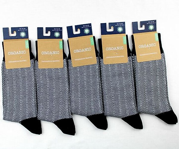 "5er Pack" Gots Zertifizierte Biobaumwolle Socken günstig online kaufen