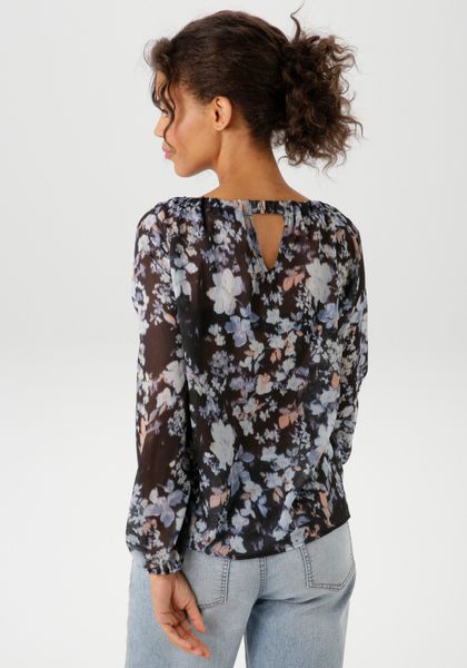 Aniston CASUAL Schlupfbluse mit raffiniertem Cut-Out günstig online kaufen