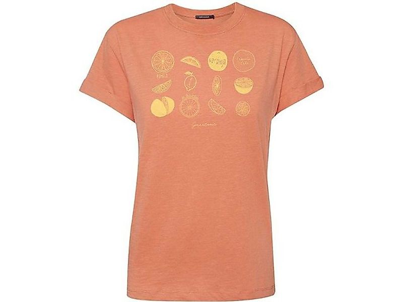 GreenBomb T-Shirt GREENBOMB Bio-Damen-T-Shirt 'Citrus' mit Roll-Up-Ä günstig online kaufen