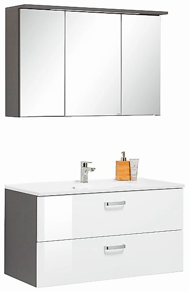 welltime Badmöbel-Set "Ravenna" 2 Stk. tlg. günstig online kaufen