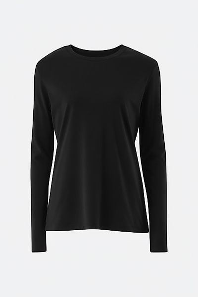 Langarm T-Shirt aus Swiss Cotton Jersey günstig online kaufen