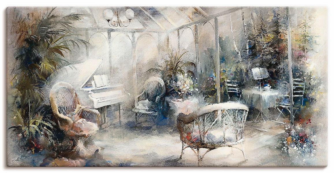 Artland Leinwandbild "Inspiration" Innenarchitektur 1 Stk. tlg. auf Keilrah günstig online kaufen