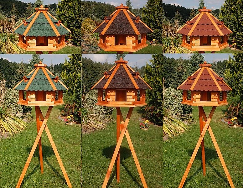 DSH DEKO SHOP HANNUSCH Vogelhaus Riesiges XXL Vogelhaus, Futterhaus 67 x 45 günstig online kaufen