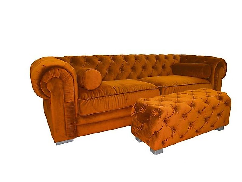 Xlmoebel Sofa Chesterfield Sitzmöbel Polster Designer Sofas Couch Garnitur günstig online kaufen