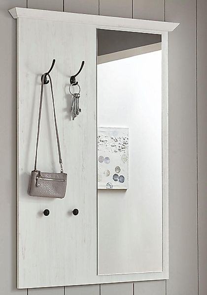 Home affaire Garderobenpaneel "California, Wandregal mit Spiegel, Flurgarde günstig online kaufen