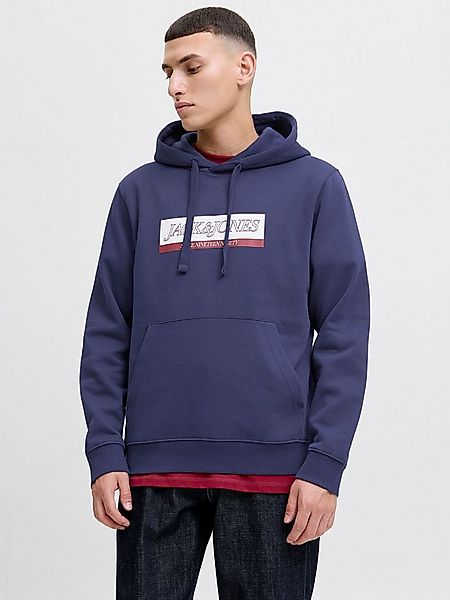 Jack & Jones Kapuzensweatshirt JORINWOOD BLOCK BRANDING SWEAT HOOD günstig online kaufen
