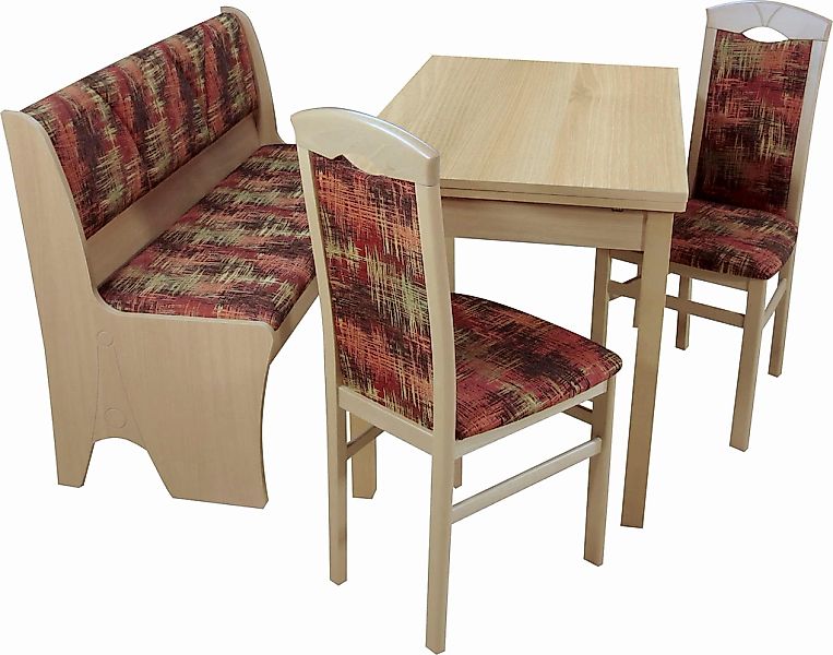 Home affaire Essgruppe "Halle", (Set, 4 tlg.), mit Truhenbank günstig online kaufen