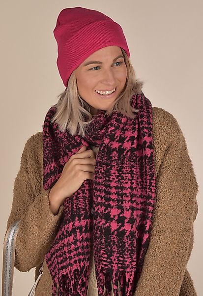styleBREAKER Strickmütze Winter Strickmütze mit Krempe günstig online kaufen