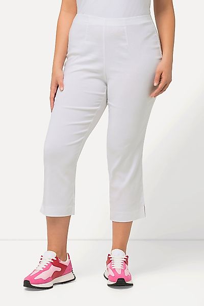 Ulla Popken Funktionshose Bengalinhose wadenlang Elastikbund günstig online kaufen