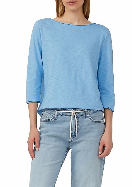 s.Oliver Langarmshirt, aus Flammgarn günstig online kaufen