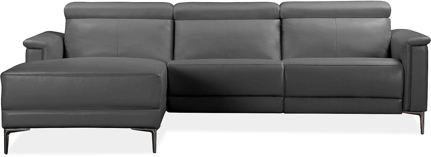 Home affaire Ecksofa "Lund, L-Form, 261cm, man. o. elektr. Relaxfunktion (m günstig online kaufen