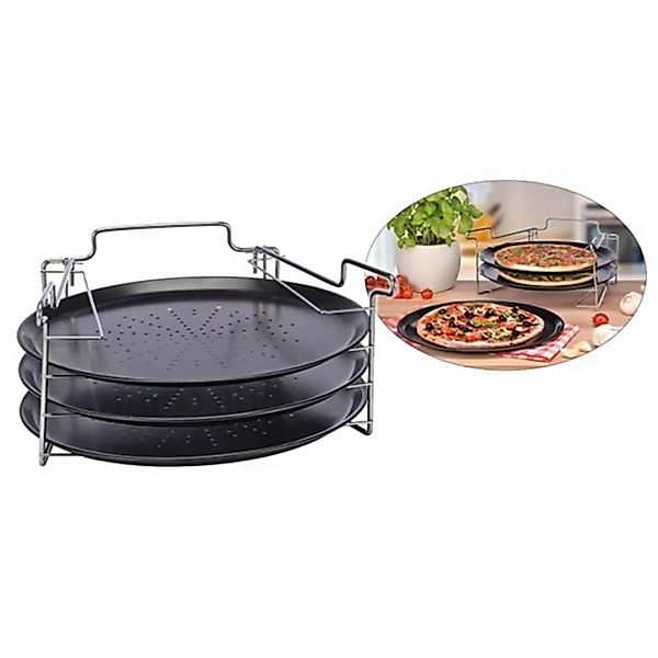Hi 4-tlg. Pizza-backset Schwarz günstig online kaufen