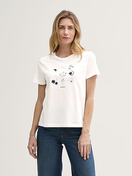 TOM TAILOR T-Shirt T-Shirt mit Print günstig online kaufen