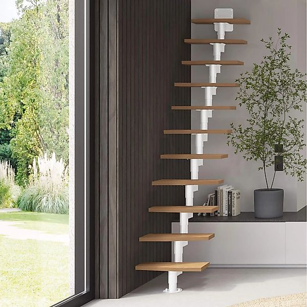 Treppen Intercon Raumspartreppe Delta Premium Mittelholmtreppe 13 Stufen Bu günstig online kaufen