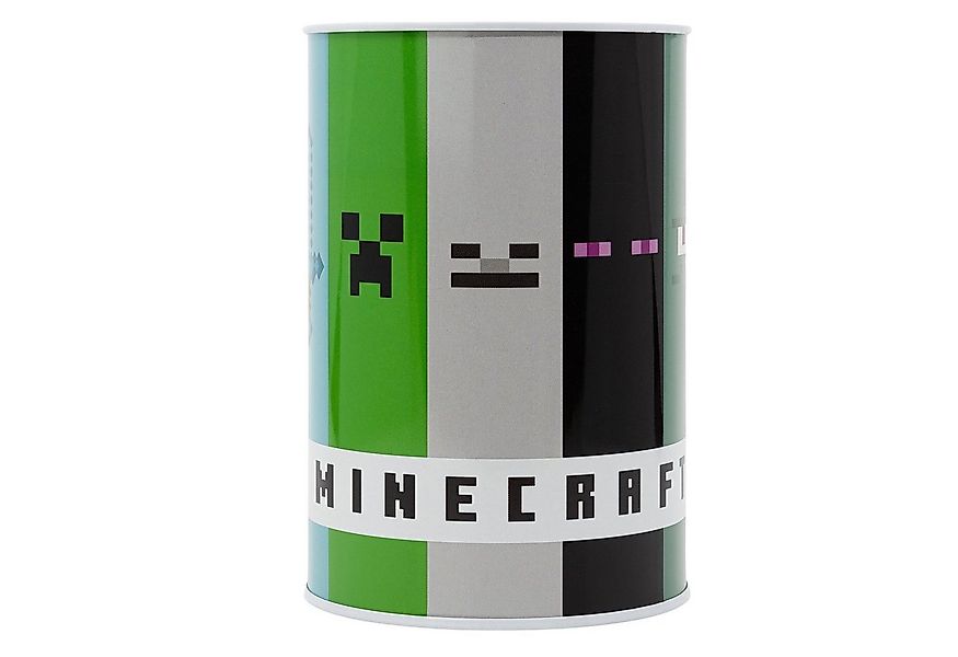 Minecraft Spardose Minecraft Creeper Enderman Zombie Skelett XL Spardose au günstig online kaufen