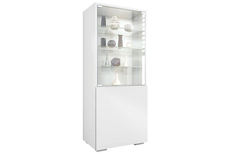 Vladon Standvitrine Granada (Vitrinenschrank, mit Glastür und Glaseinsatz) günstig online kaufen