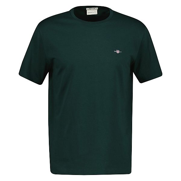 Gant T-Shirt aus Baumwolle Farbe dunkelrot Größe: 3XL günstig online kaufen