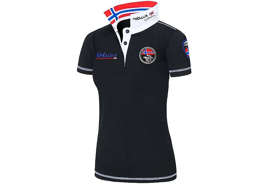 Nebulus Poloshirt BENTER, Q808 - Damen, schwarz, S/36 günstig online kaufen
