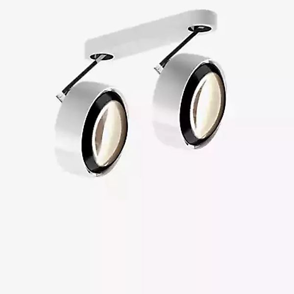Occhio Più Alto 3d Doppio Volt S40 Strahler LED 2-flammig, Kopf weiß glänze günstig online kaufen