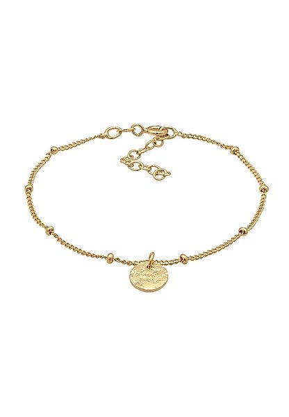 Elli Armband Kugelkette Plättchen Disc 925 günstig online kaufen