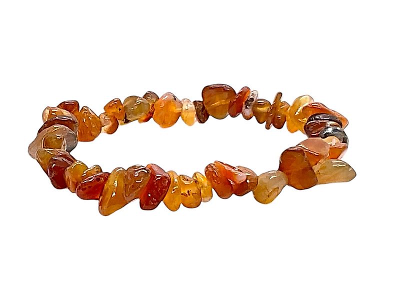 Steinfixx® Armband Carneol Splitterarmband - Brasilien - Der Mutmacherstein günstig online kaufen