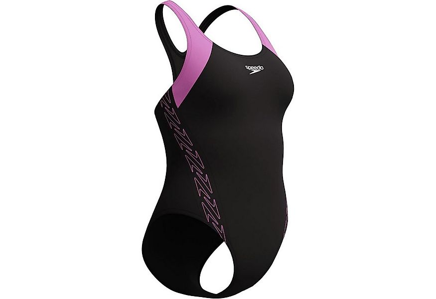 Speedo Schwimmanzug HyberBoom Splice-Racerback-Badeanzug - Neon Violet günstig online kaufen