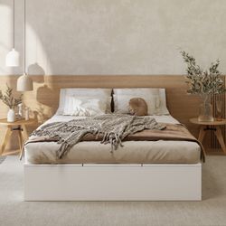 STILVORA Holzbett 140×200 mit Matratze&Stauraum unter günstig online kaufen