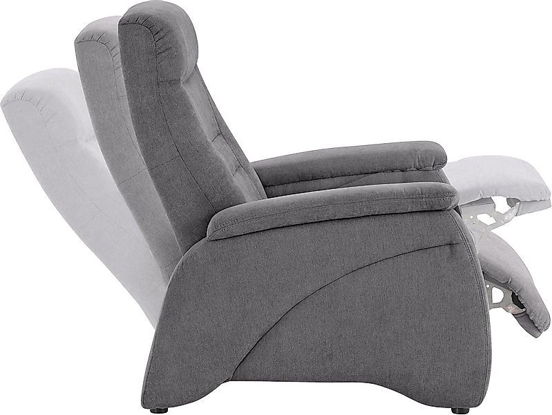 exxpo - sofa fashion Relaxsessel "Ascoli, Relaxsessel, Loungesessel, Hochle günstig online kaufen
