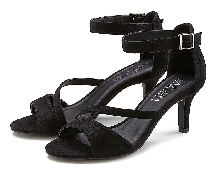 LASCANA Sandalette, mit raffiniertem Riemchen günstig online kaufen