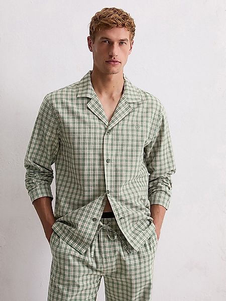 Marc O'Polo Pyjamaoberteil Cozy Flannel schlaf-oberteil nachthemd sleepshir günstig online kaufen