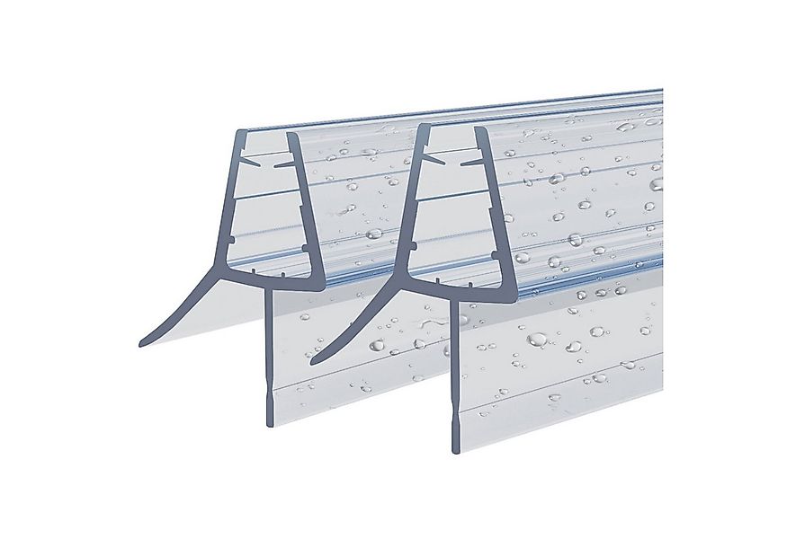 Boromal Duschdichtung 2 Stück Wasserabweiser Ersatzdichtung Duschdichtungen günstig online kaufen