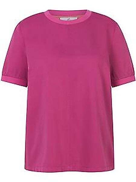 Bluse Rundhals-Ausschnitt Emilia Lay pink günstig online kaufen