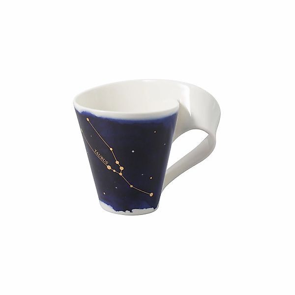 Villeroy & Boch Tasse "Tasse Stier NewWave Stars 300 ml weiß-blau" günstig online kaufen
