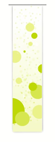 gardinen-for-life Schiebegardine Kreise grün - Flächenvorhang günstig online kaufen