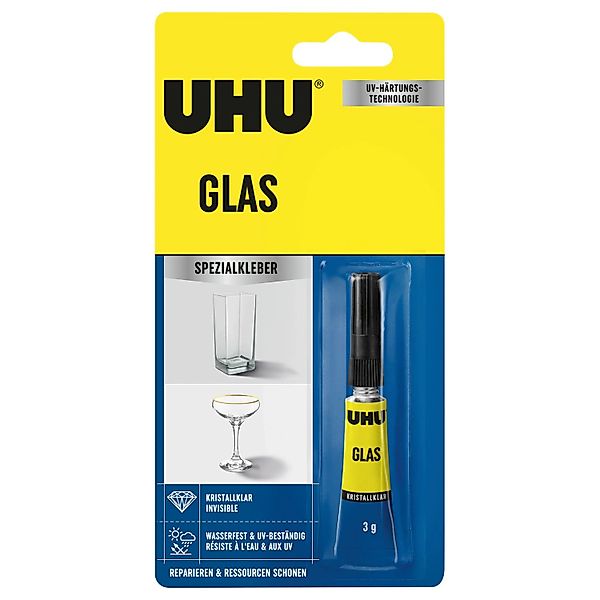Uhu Glas Spezialkleber Transparent 3 g günstig online kaufen
