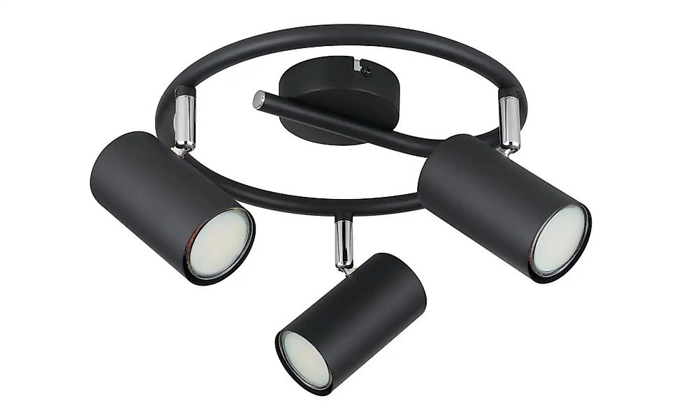 Globo Lighting Deckenstrahler   ¦ schwarz ¦ Maße (cm): H: 15  Ø: 25 Lampen günstig online kaufen