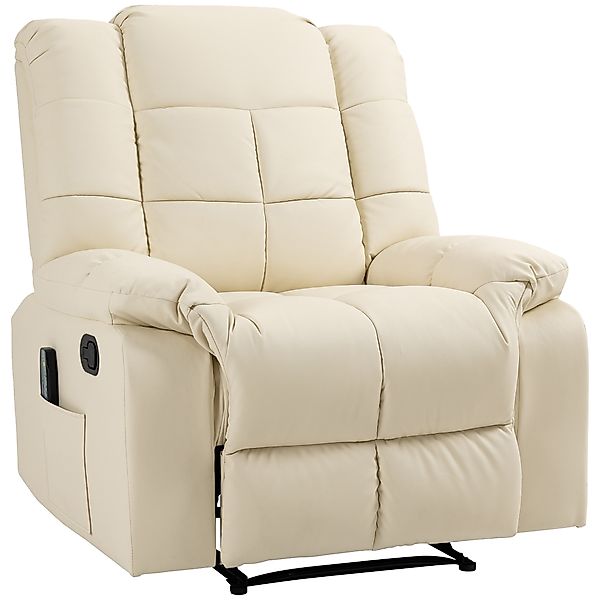 HOMCOM Relaxsessel mit Liegefunktion manuell, Belastbarkeit 160 kg, Elektri günstig online kaufen