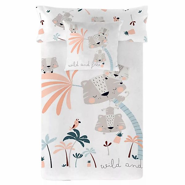 Bettdeckenbezug Cool Kids Wild And Free Reversibel (180 X 220 Cm) günstig online kaufen