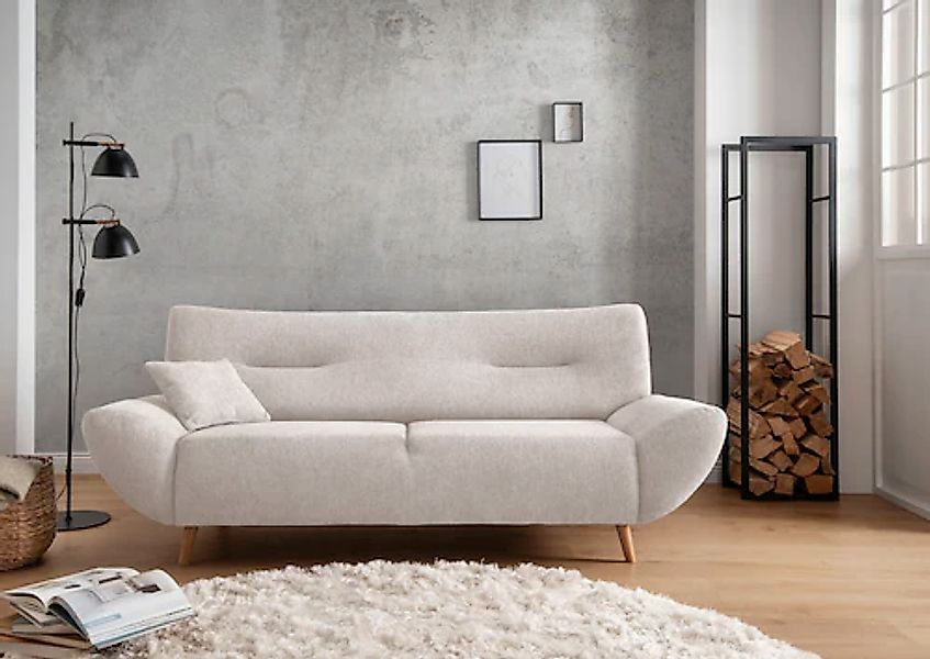 INOSIGN 3-Sitzer "Drago" frei im Raum stellbar, inkl. 1 Zierkissen günstig online kaufen