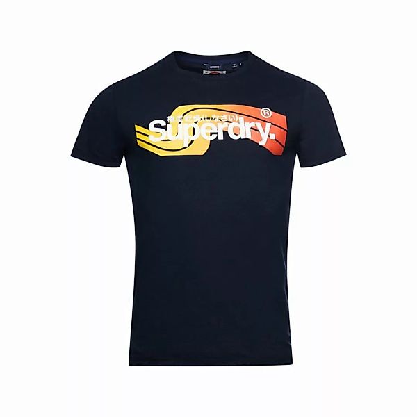 Superdry Herren T-Shirt - CL CALI TEE, Logo-Print, Rundhals, einfarbig günstig online kaufen